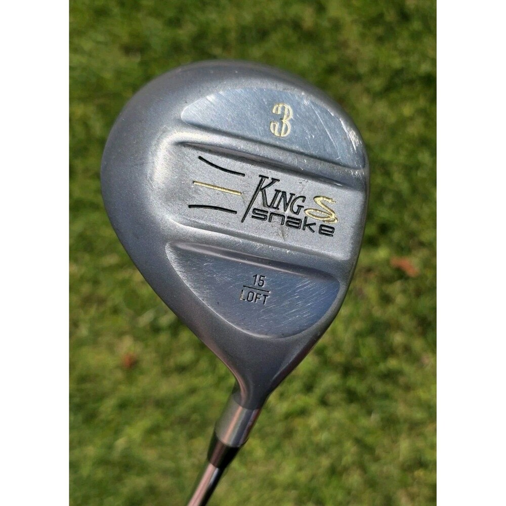 Cobra King Snake 3 Wood Senior Flex Steel Shaft New Grip 42.5" RH